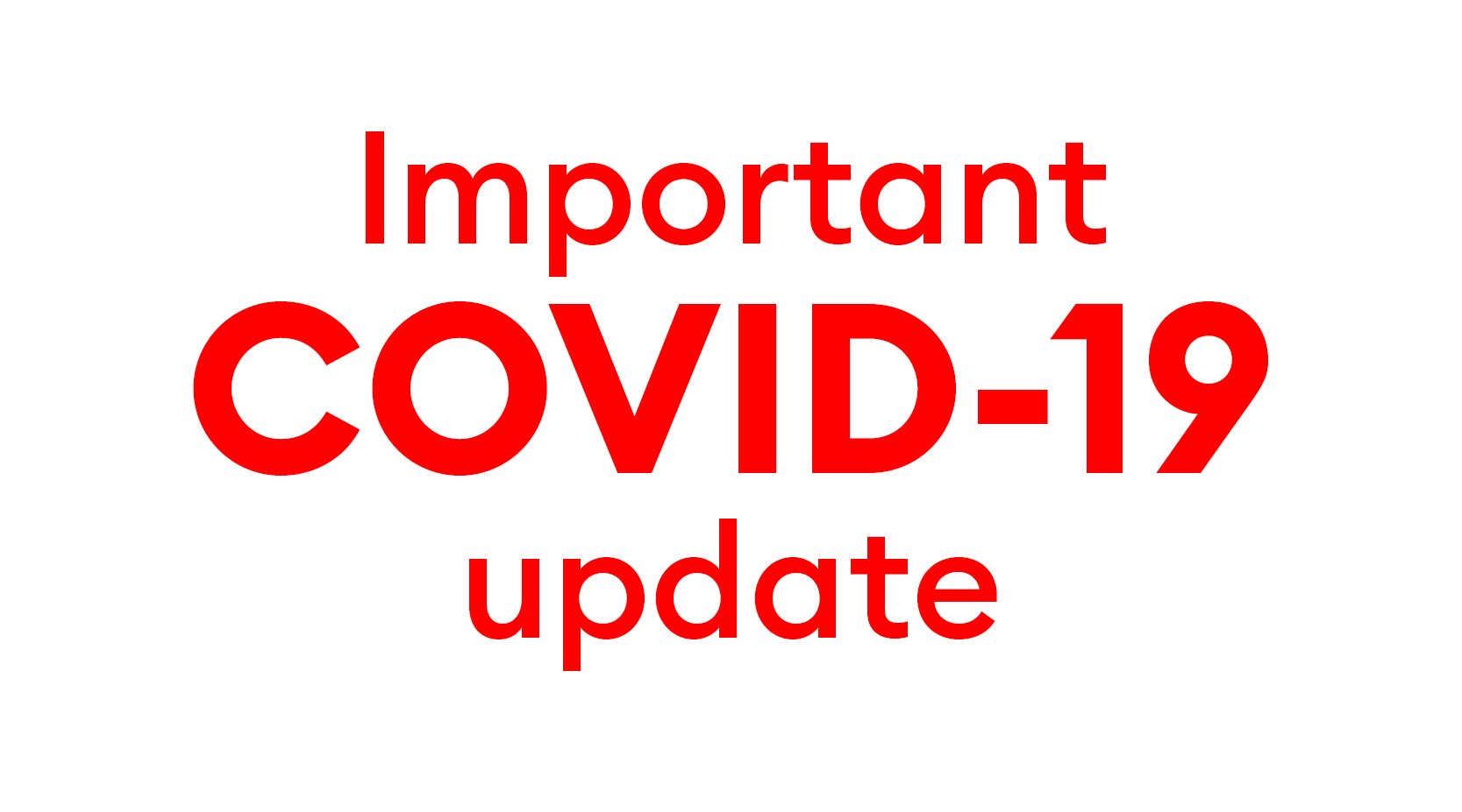 COVID 19 Updates